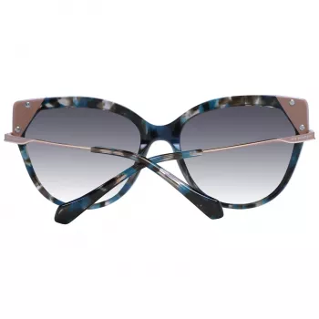 ANA HICKMANN Women's Sunglasses AH9339-56P02 Havana Square Frame Brown Gradient Lens 56/17/140 mm