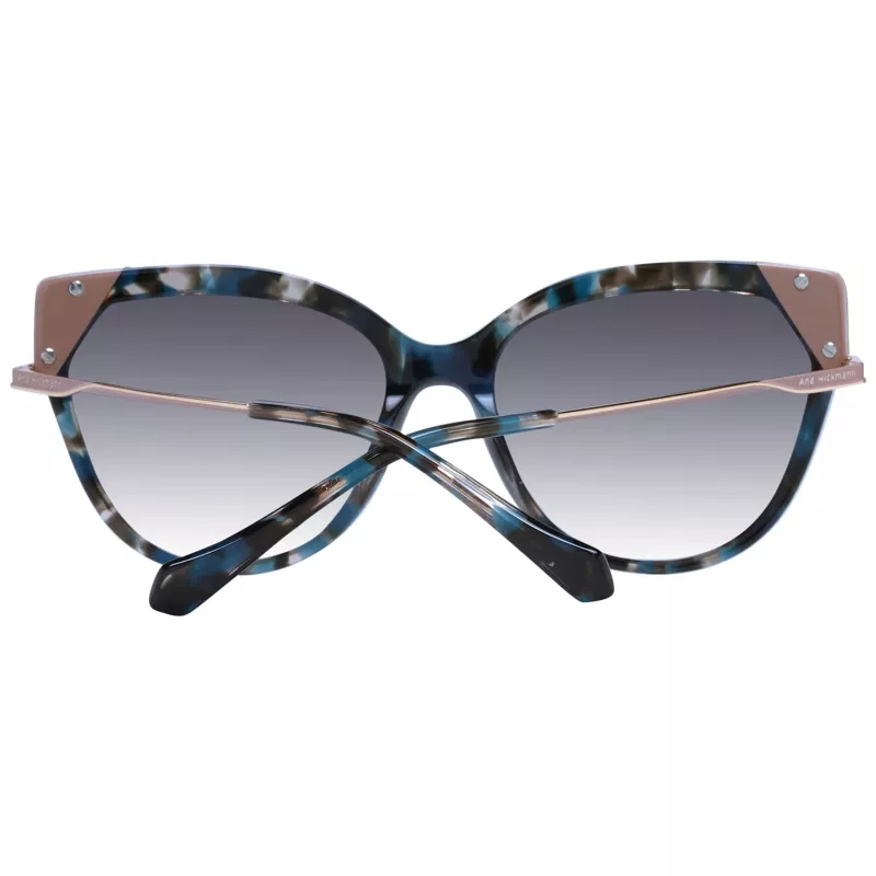 ANA HICKMANN Women's Sunglasses AH9339-56P02 Havana Square Frame Brown Gradient Lens 56/17/140 mm