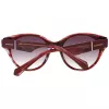 ANA HICKMANN Women's Sunglasses AH9345-51H03 Butterfly/Square Acetate Frame Brown Gradient Lens 53mm