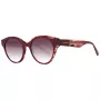 ANA HICKMANN Women's Sunglasses AH9345-51H03 Butterfly/Square Acetate Frame Brown Gradient Lens 53mm