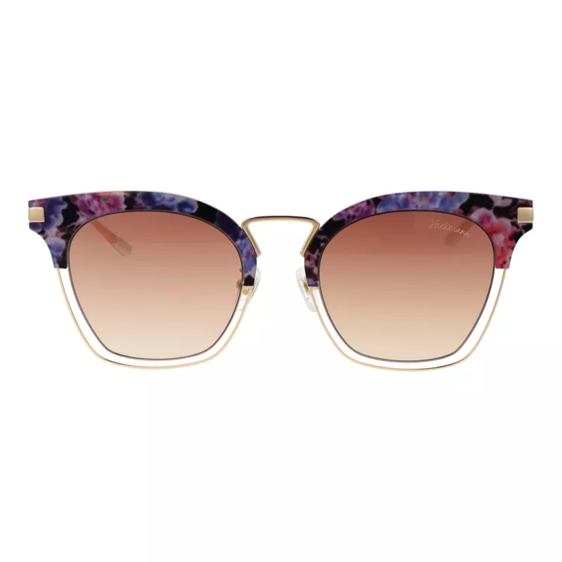 ANA HICKMANN Women's Sunglasses HI3037A-54H02 Havana Butterfly Frame Brown Gradient Lens 51/22/145 mm