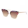 ANA HICKMANN Women's Sunglasses HI3037A-54H02 Havana Butterfly Frame Brown Gradient Lens 51/22/145 mm
