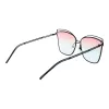 ANA HICKMANN Women's Sunglasses HI3049-6109A - Havana Acetate Oversized Square - Brown Gradient Lens - 61/15/145 mm