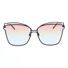 ANA HICKMANN Women's Sunglasses HI3049-6109A - Havana Acetate Oversized Square - Brown Gradient Lens - 61/15/145 mm