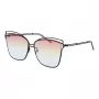 ANA HICKMANN Women's Sunglasses HI3049-6109A - Havana Acetate Oversized Square - Brown Gradient Lens - 61/15/145 mm