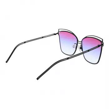 ANA HICKMANN Women's Sunglasses HI3049-6109B Havana Brown Acetate Square Frame Brown Gradient Lens 61/15/145 mm