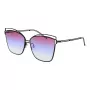 ANA HICKMANN Women's Sunglasses HI3049-6109B Havana Brown Acetate Square Frame Brown Gradient Lens 61/15/145 mm