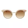 ANA HICKMANN Women's Sunglasses HI3050-52G22 Butterfly Acetate Brown Gradient 52mm
