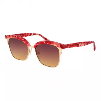 ANA HICKMANN Women's Sunglasses HI3051-53E01 Havana Acetate Brown Gradient 53mm