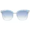 ANA HICKMANN Women's Sunglasses HI3051-53G21 - Havana Acetate Frame, Gradient Brown Lens, 53mm