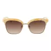 ANA HICKMANN Women's Sunglasses HI3051-53G22 - UV400 Protection, Acetate Frame, 53mm Lens