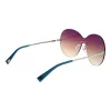 ANA HICKMANN Women's Sunglasses HI3058-14003A Havana Geometric Acetate Frame Brown Gradient Lens UV400