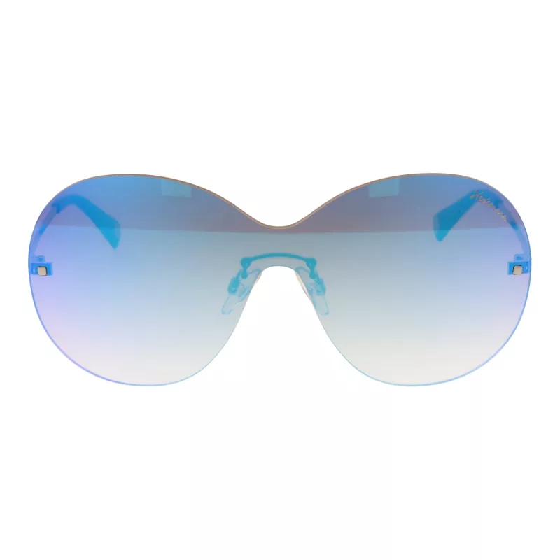 ANA HICKMANN Women's Sunglasses HI3058-14003A Havana Geometric Acetate Frame Brown Gradient Lens UV400