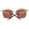 ANA HICKMANN Women's Sunglasses HI3061-7004H Butterfly Oversized Frame Gradient Brown Lenses 70/11/145 mm