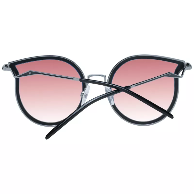 ANA HICKMANN Women's Sunglasses HI3066-5402A Gold/Brown Butterfly Metal Frame Brown Gradient Lens 54mm