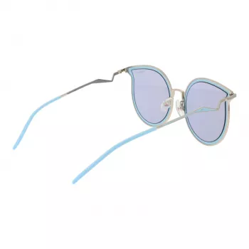 ANA HICKMANN Women's Sunglasses HI3066T-5403A Butterfly Havana Brown Acetate Frame Gradient Brown Lens 54mm