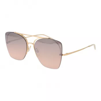 ANA HICKMANN Women's Sunglasses HI3075-5804D Havana Brown Acetate Rectangular UV400