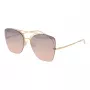 ANA HICKMANN Women's Sunglasses HI3075-5804D Havana Brown Acetate Rectangular UV400