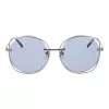 ANA HICKMANN Women's Sunglasses HI3078-5702A Butterfly/Cat-Eye Havana Brown Acetate Frame Gradient Brown Polycarbonate Lens 57/18/140 mm UV400