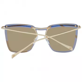 ANA HICKMANN Women's Sunglasses HI3081-13304B Butterfly Metal Frame Brown Gradient Lens UV400