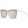 ANA HICKMANN Women's Sunglasses HI3081-13304B Butterfly Metal Frame Brown Gradient Lens UV400