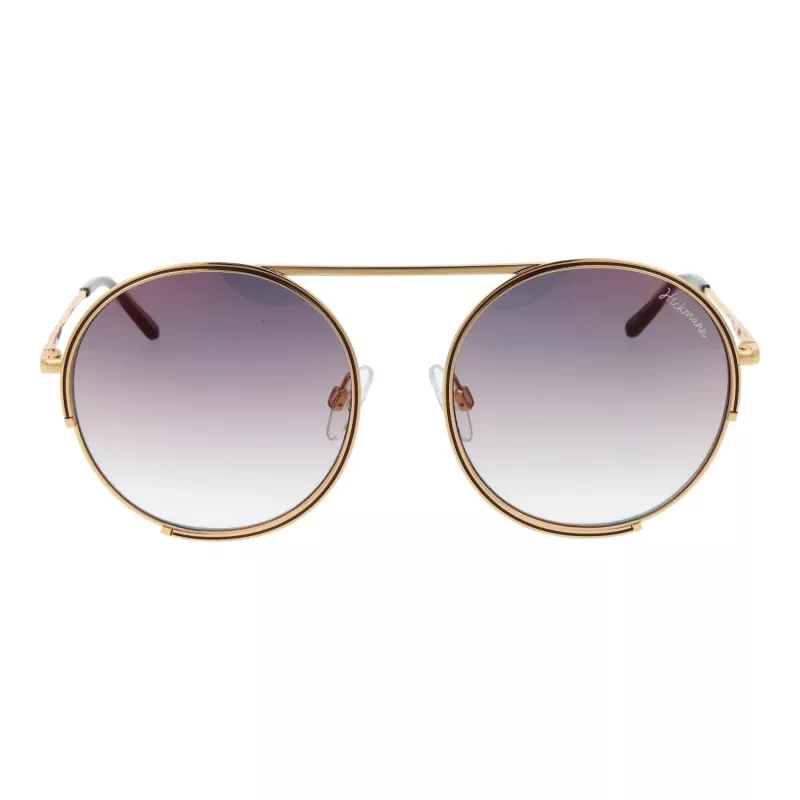 ANA HICKMANN Women's Sunglasses HI3082-5401A Butterfly Acetate Frame Grey Gradient Lens 54mm