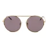 ANA HICKMANN Women's Sunglasses HI3082-5413A Rectangular Acetate Frame Brown Gradient Lens 54/19/145 mm