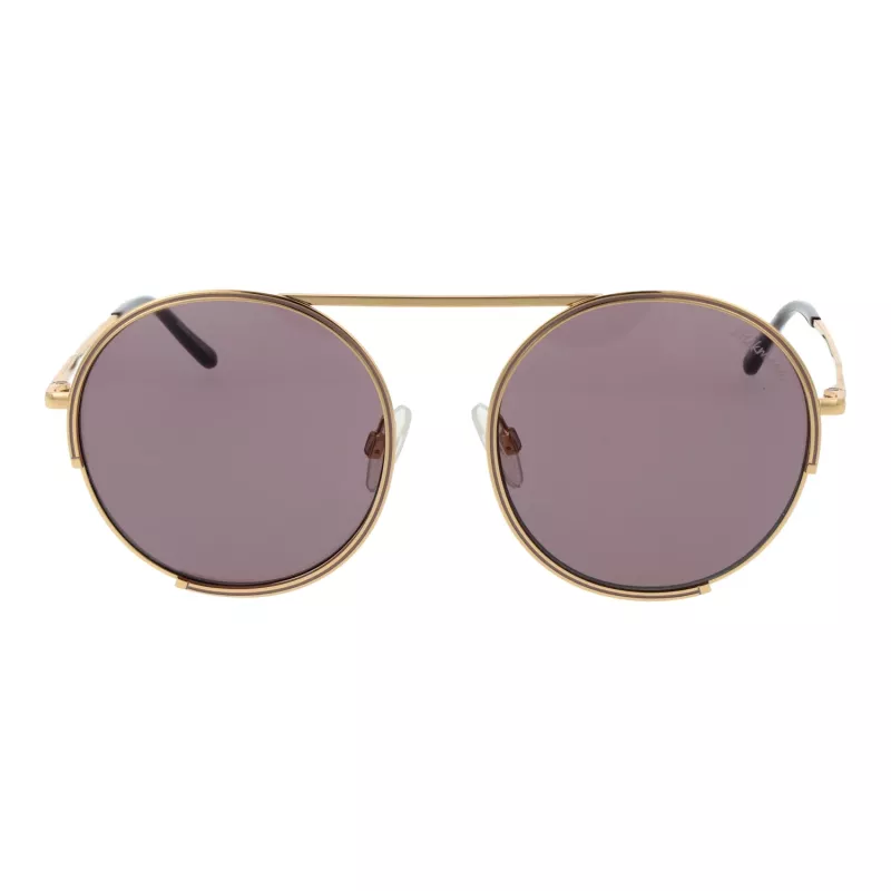 ANA HICKMANN Women's Sunglasses HI3082-5413A Rectangular Acetate Frame Brown Gradient Lens 54/19/145 mm