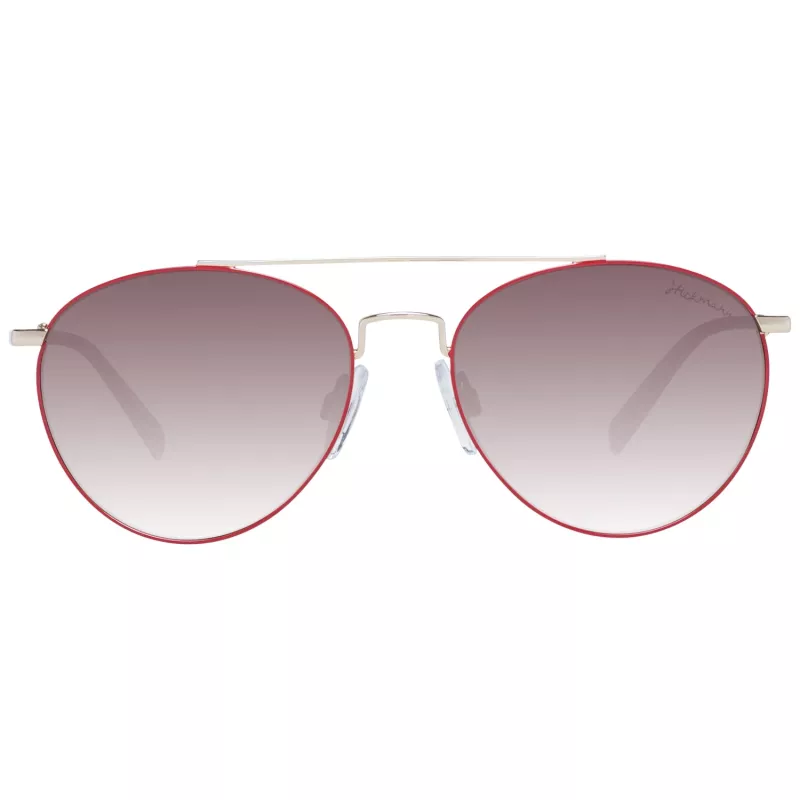 ANA HICKMANN Women's Sunglasses HI3133-5207A Butterfly Havana Acetate Frame Gradient Brown Lens 52mm