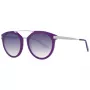 ANA HICKMANN Women's Sunglasses HI9061-53D03 Havana Acetate Frame Gradient Brown Lenses 53mm