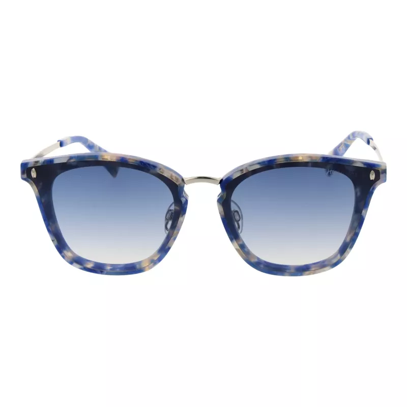 ANA HICKMANN Women's Sunglasses HI9065-49G22 Butterfly Cat-Eye Acetate Havana Brown Gradient 49mm