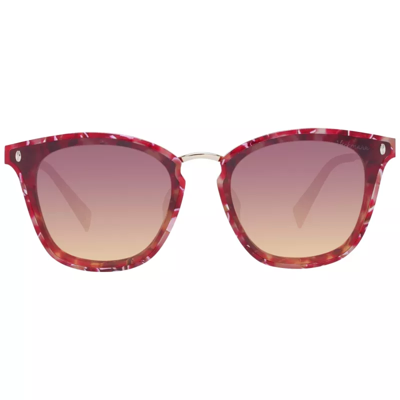 ANA HICKMANN Women's Sunglasses HI9065-49G23 Havana Gradient Brown 49mm