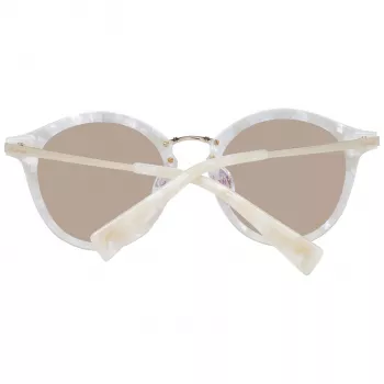 ANA HICKMANN Women's Sunglasses HI9066-49G21 - Havana Acetate Frame with Brown Gradient Polycarbonate Lenses, 49/21/145 mm