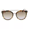 ANA HICKMANN Women's Sunglasses HI9080-62G21 Butterfly Oversized Gold Brown Gradient 62mm