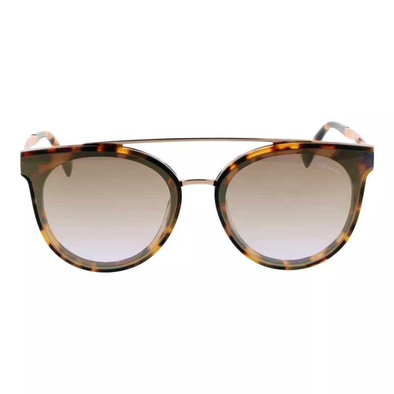 ANA HICKMANN Women's Sunglasses HI9080-62G21 Butterfly Oversized Gold Brown Gradient 62mm