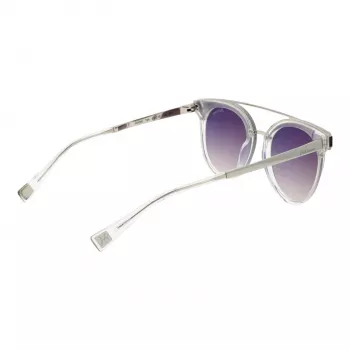 ANA HICKMANN Women's Sunglasses HI9080-62T04 Gold Butterfly Frame Brown Gradient Lens 56mm