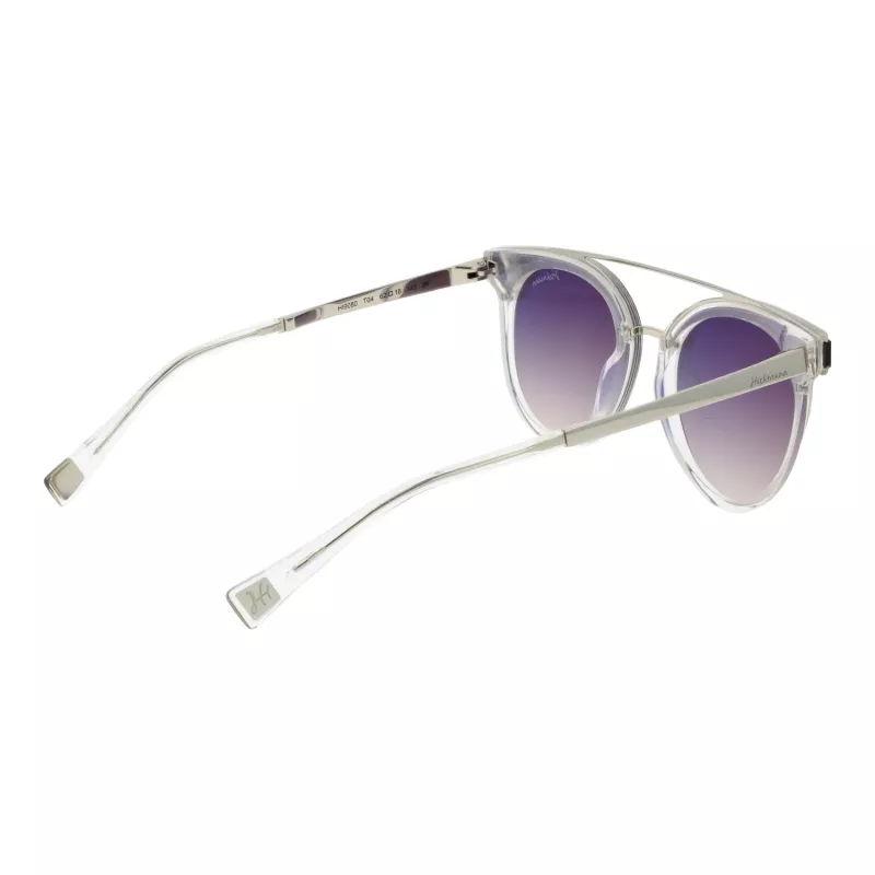 ANA HICKMANN Women's Sunglasses HI9080-62T04 Gold Butterfly Frame Brown Gradient Lens 56mm