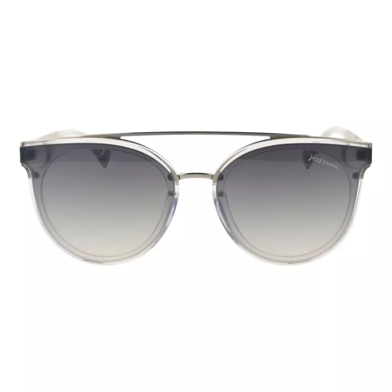 ANA HICKMANN Women's Sunglasses HI9080-62T04 Gold Butterfly Frame Brown Gradient Lens 56mm