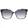 ANA HICKMANN Women's Sunglasses HI9157-52G21 Havana/Brown Acetate Rectangular