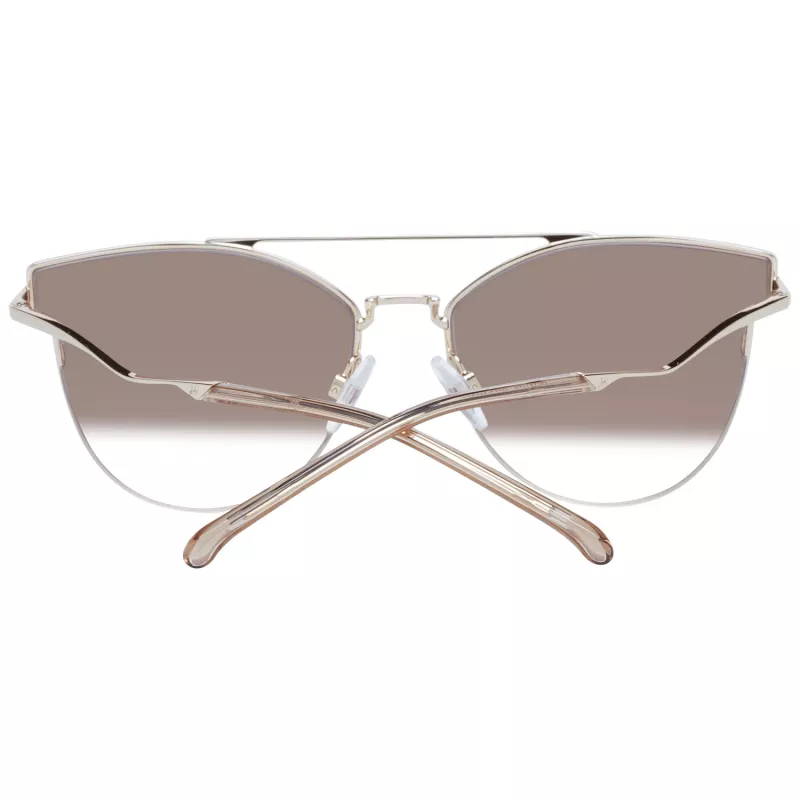 ANA HICKMANN Women Sunglasses HI3096E-6104B Butterfly/Cat Eye Brown Havana Acetate Frame Brown Gradient Lens UV400 61/17/145 mm