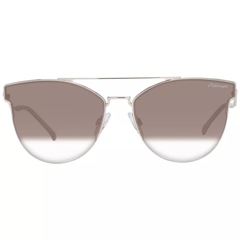 ANA HICKMANN Women Sunglasses HI3096E-6104B Butterfly/Cat Eye Brown Havana Acetate Frame Brown Gradient Lens UV400 61/17/145 mm