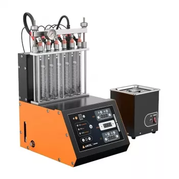 ANCEL ANJ600 Car Fuel Injector Cleaner - Ultrasonic Cleaning & Testing Machine
