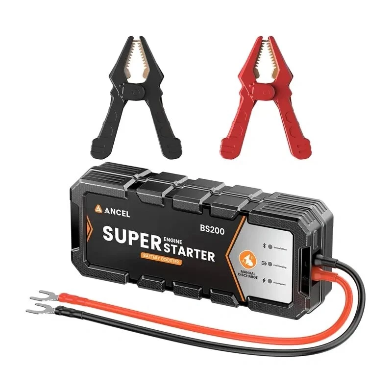 ANCEL BS200 2000A 16000mAh 12V Portable Car Jump Starter Power Bank with LED Flashlight