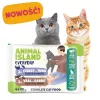 ANIMAL ISLAND Veal / Rabbit & Turkey / Tuna Fillets in Broth Wet Cat Food, 4 x 85 g Pouches, Grain-Free, Adult