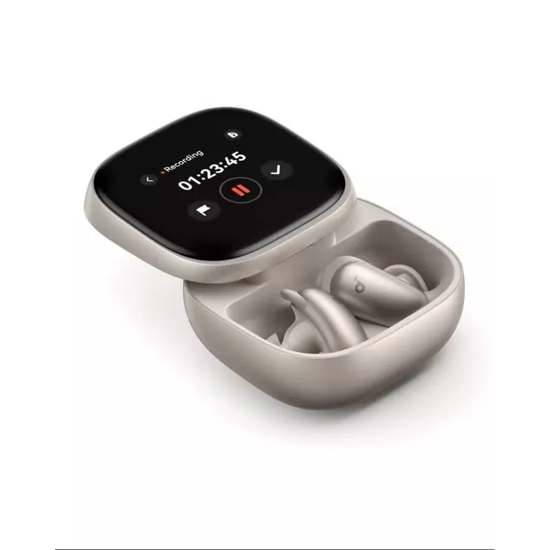 Anker Soundcore Liberty 5 Pro Max True Wireless Earbuds, Titanium Gold, Bluetooth 5.3, Adaptive ANC, LDAC, 50h Playtime