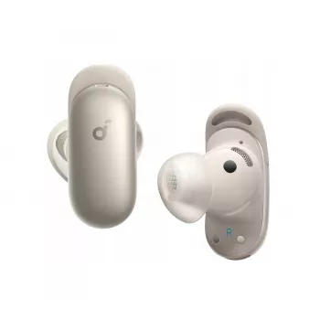 Anker Soundcore Liberty 5 Pro Max True Wireless Earbuds, Titanium Gold, Bluetooth 5.3, Adaptive ANC, LDAC, 50h Playtime