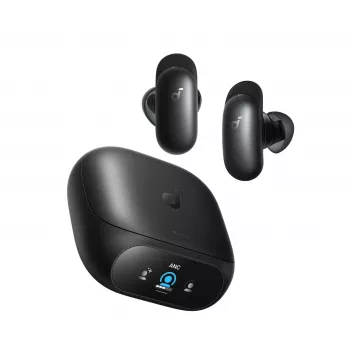 Anker Soundcore Liberty 5 Pro True Wireless Earbuds with Adaptive ANC, Hi-Res Audio, Wireless Charging - Midnight Black
