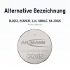 ANSMANN CR2032 Lithium Coin Cell Battery 3V 230mAh (1-Pack)