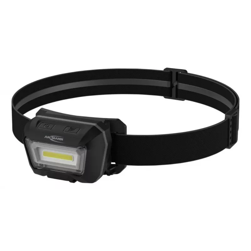 ANSMANN HD280RS LED Headlamp 280 lm IPX4 Black/Grey