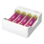 ANSMANN PurePower Set AAA Battery Charger with 4x AAA 800 mAh NiMH Batteries